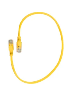 Патч-корд UTP Cablexpert PP10-0.25M/Y кат.5e, 0.25 м, литой, (желтый)