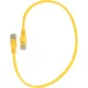 Патч-корд UTP Cablexpert PP10-0.25M/Y кат.5e, 0.25 м, литой, (желтый)