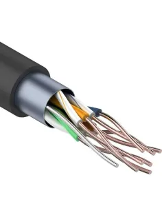 Кабель REXANT (01-0146) F/UTP, CAT 5e, PE, 4PR, 24AWG,SOLID,305м(барабан)