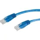Патч-корд BigTech OPCC013 UTP CCA кат.5e/0.5м/литой/многожильн (синий)