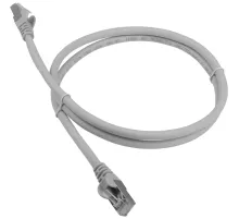 Патч-корд ExeGate UTP-RJ45-RJ45-C6-CU-2M-GY, cat.6, 2м, серый <EX282005RUS