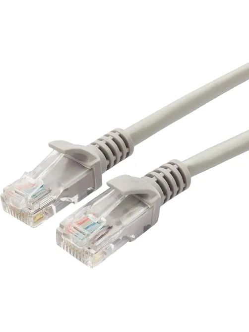 Патч-корд UTP Cablexpert PP6U-0.5M кат.6, 0.5м, серый