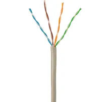 Кабель BigTech BT-CECR-002 медь UTP 4 пары, кат.5e AWG24 PVC 100м сер