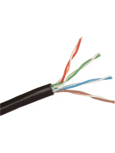 Кабель ExeGate UTP4-C5e-CU-S24-OUT-PE-BK-305-FLUKE UTP