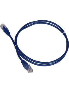 Патч-корд TWT TWT-45-45-1.0-BL UTP кат.5e, 1.0 м, синий