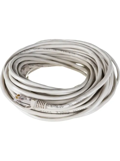 Патч-корд ExeGate (EX241491RUS) UTP-RJ45-RJ45-5e-15M-GY, UTP, 15м, серый OZ