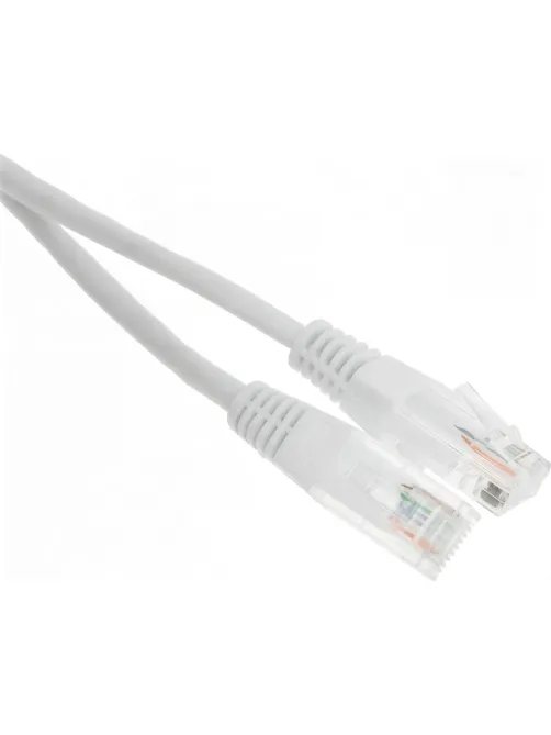 Патч-корд Lanmaster TWT-45-45-1.0-WH UTP RJ-45 - RJ-45 кат.5E 1м белый