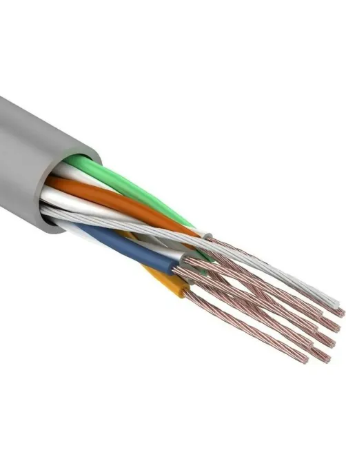 Кабель REXANT (01-0044) U/UTP, CAT 5e, PVC, 4PR,24AWG, INDOOR,STRANDED,305м