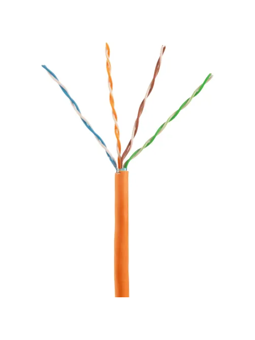 Кабель BigTech BT-CECR-010 медь FTP 4 пары, кат.5e AWG24 LSZH 305м оранж