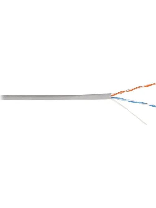 Кабель NewMax NM-UTP5E2PR-CCA 2 пары, Кат.5e, PVC, серый, 305 метров