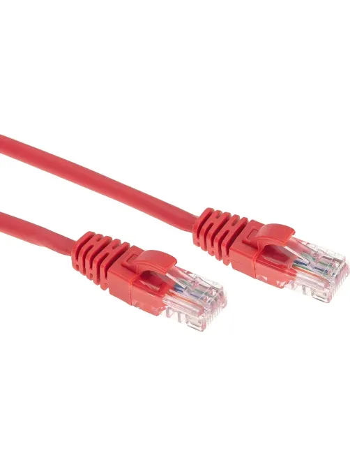 Патч-корд REXANT (02-0103-105) U/UTP, CAT 5e, 26AWG, LSZH, красный, 1,5м