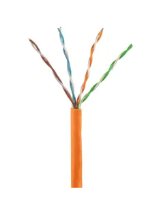 Кабель BigTech BT-CECR-009 медь UTP 4 пары, кат.5e AWG24 LSZH 305м оранж