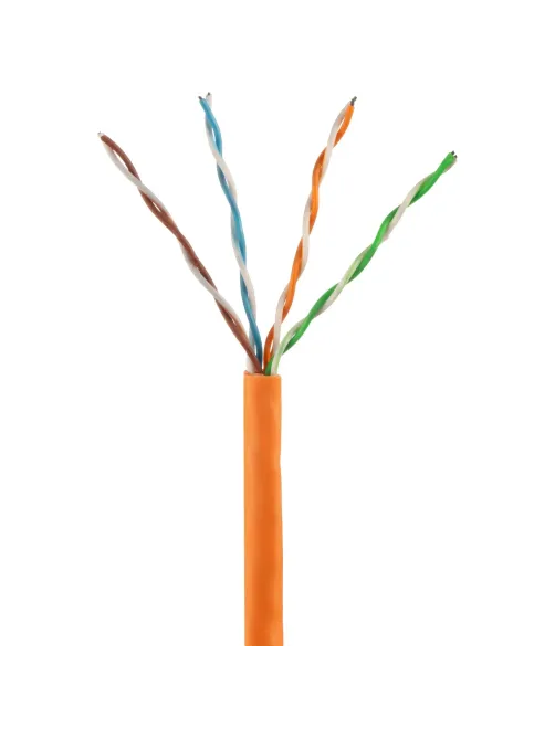 Кабель BigTech BT-CECR-009 медь UTP 4 пары, кат.5e AWG24 LSZH 305м оранж
