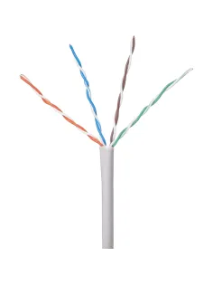 Кабель BigTech BT-CECR-011 CCA UTP 4 пары, кат.5e AWG25 PVC 305м сер