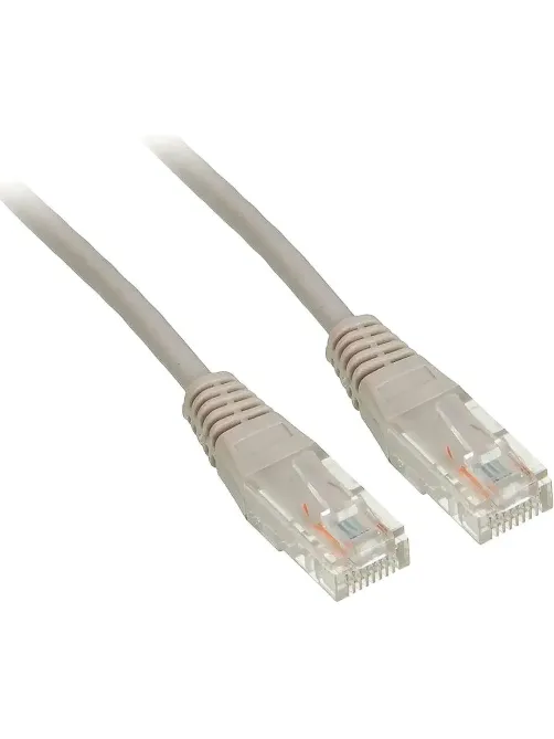 Патч-корд TWT TWT-45-45-10-GY UTP кат.5e, 10.0 м, серый