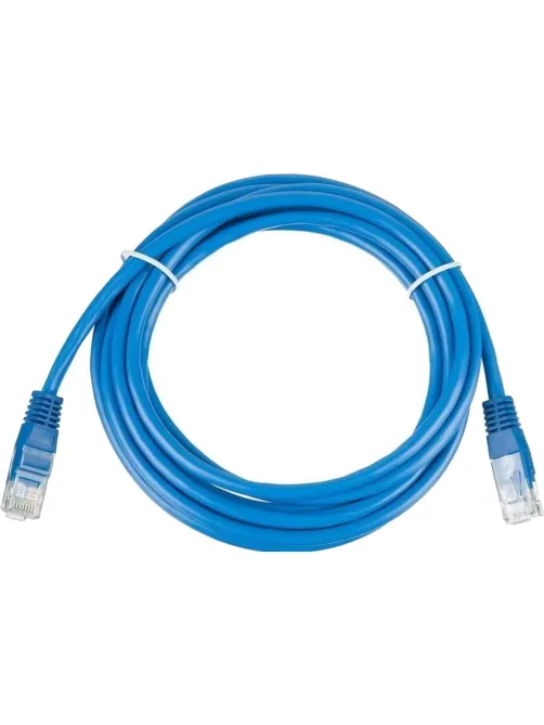 Патч-корд BigTech OPCC016 UTP CCA кат.5e/3м/литой/многожильный (синий)
