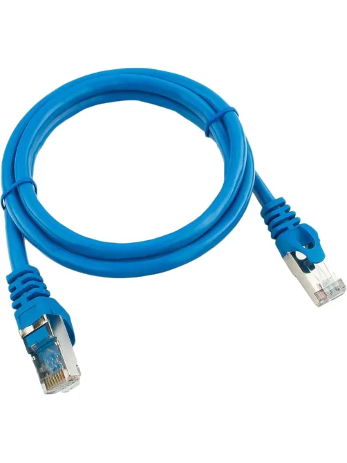 Патч-корд FTP Cablexpert кат.6, 1м, синий