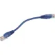 Патч-корд TWT TWT-45-45-0.15-BL UTP кат.5e, 0.15 м, синий