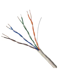 Кабель ExeGateUTP4-C6-CU-S23-IN-PVC-GY-305-FLUKE UTP