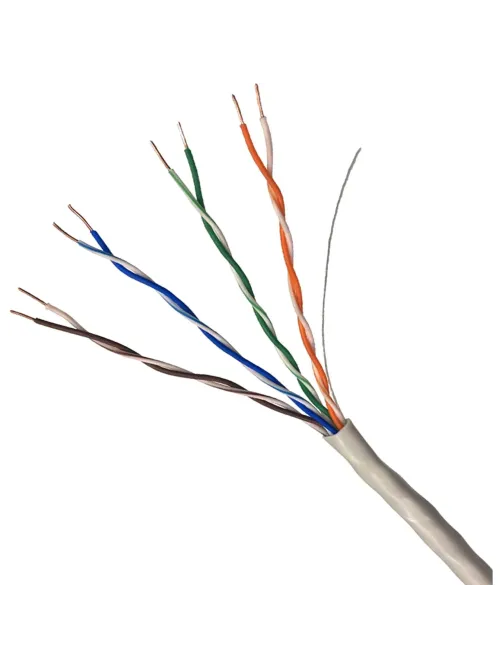 Кабель ExeGateUTP4-C6-CU-S23-IN-PVC-GY-305-FLUKE UTP