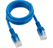 Патч-корд UTP Cablexpert PP12-1M/B кат.5e, 1м, синий
