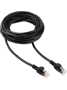 Патч-корд UTP Cablexpert PP12-5M/BK кат.5e, 5м, чёрный
