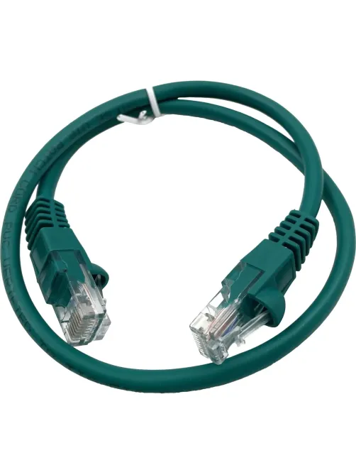 Патч-корд ExeGate UTP-RJ45-RJ45-5e-0,3M-GN, cat.5e, 0.3м, зел <EX258665RUS