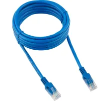 Патч-корд UTP Cablexpert PP10-3M/B кат.5e, 3м, литой, (синий)