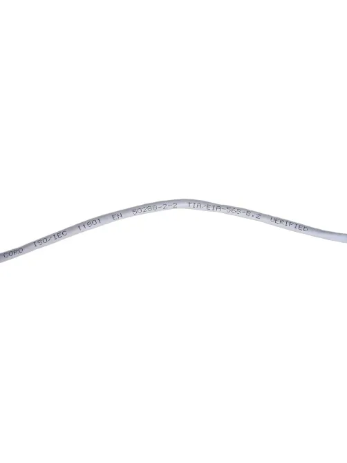 Патч-корд TWT TWT-45-45-0.5-GY UTP кат.5e, 0.5 м, серый