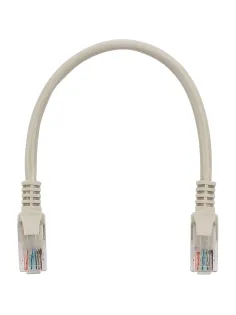 Патч-корд UTP Cablexpert PP10-0.25M кат.5e, 0.25м, литой, (серый)