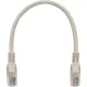 Патч-корд UTP Cablexpert PP10-0.25M кат.5e, 0.25м, литой, (серый)