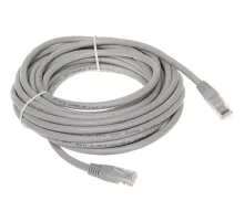 Патч-корд ExeGate FTP-RJ45-RJ45-C5e-10M-GY,cat.5e, 10м, серый <EX272305RUS