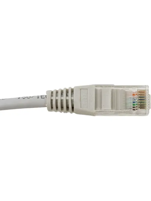 Патч-корд TWT TWT-45-45-0.3-GY UTP кат.5e, 0.3 м, серый