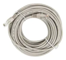 Патч-корд TWT TWT-45-45-10-GY UTP кат.5e, 10.0 м, серый