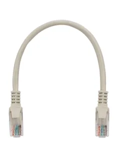 Патч-корд UTP Cablexpert PP12-0.25M кат.5e, 0.25м, литой, сер