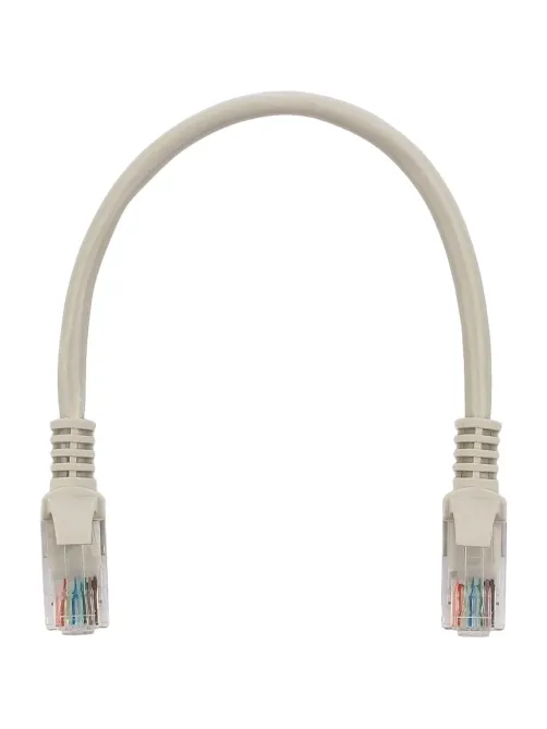 Патч-корд UTP Cablexpert PP12-0.25M кат.5e, 0.25м, литой, сер