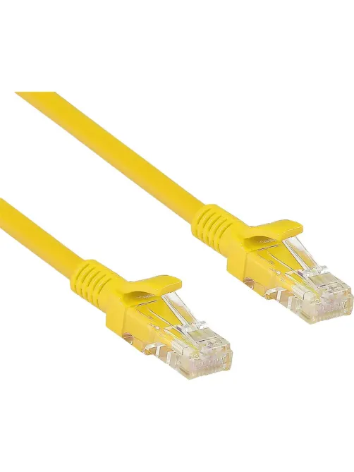 Патч-корд ExeGate UTP-RJ45-RJ45-5e-0,5M-LSZH-YL, cat.5e, 0.5м <EX286376RUS