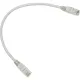 Патч-корд TWT TWT-45-45-0.3-GY UTP кат.5e, 0.3 м, серый