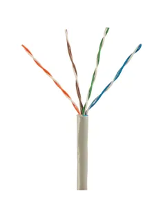 Кабель BigTech BT-CECR-014 CCA FTP 4 пары, кат.5e AWG24 PVC 305м сер