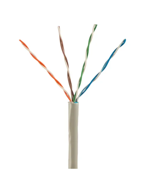 Кабель BigTech BT-CECR-014 CCA FTP 4 пары, кат.5e AWG24 PVC 305м сер