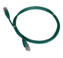 Патч-корд TWT TWT-45-45-1.0-GN UTP кат.5e, 1.0 м, зеленый