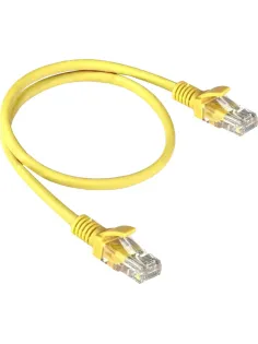Патч-корд ExeGate UTP-RJ45-RJ45-5e-1,5M-YL, 5e, 1.5м, желтый <EX258668RUS