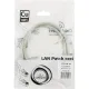 Патч-корд UTP Cablexpert PP10-0.5M кат.5e, 0.5м, литой, (серый)