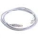 Патч-корд TWT TWT-45-45-3.0-GY UTP кат.53.0 м, серый