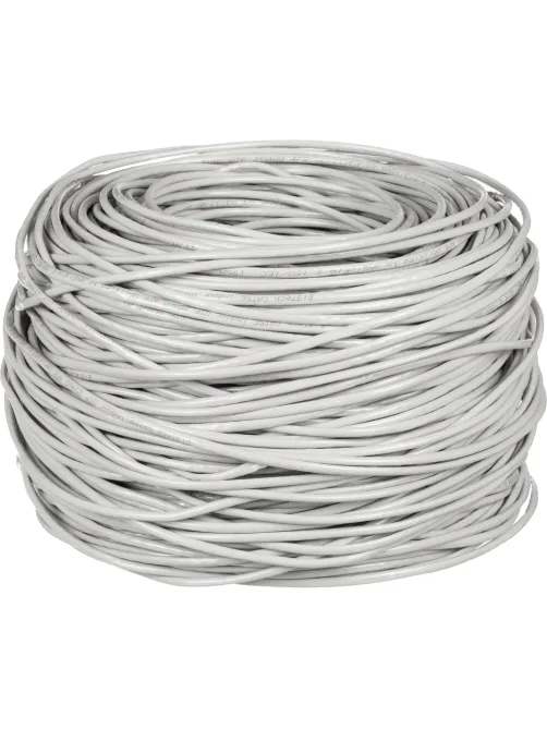 Кабель BigTech BT-CECR-011 CCA UTP 4 пары, кат.5e AWG25 PVC 305м сер