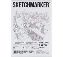 Калька Sketchmarker 90г А4 21х29,7см 100л/уп, в коробке SM17119