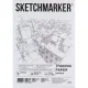 Калька Sketchmarker 110г А4 21х29,7см 100л/уп, в коробке SM17120