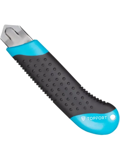 Нож усиленный Topfort 25 мм с резиновыми вставками, Twist-Lock