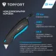 Нож безопасный Topfort 19мм трапец.+ кобура, пластик