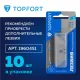 Нож универсальный складной Topfort 19мм трапец.+резак д/строп,стяжек